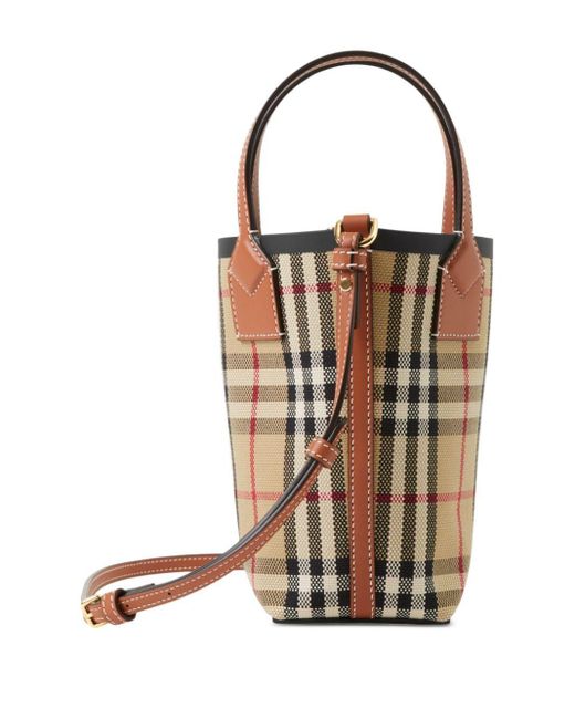 Burberry London バケットバッグ Brown