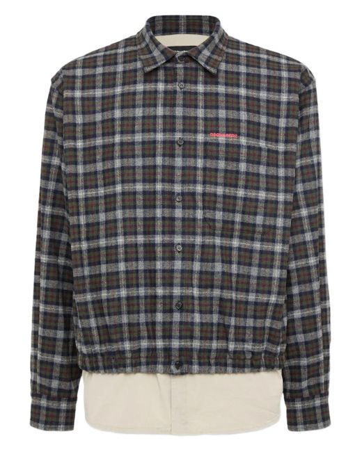 DSquared² Blouson Overhemd in het Black voor heren
