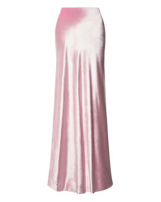 Alberta Ferretti Pink Rock aus Satin