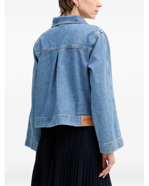 Joop! Blue Inoa Button-Up Denim Jacket