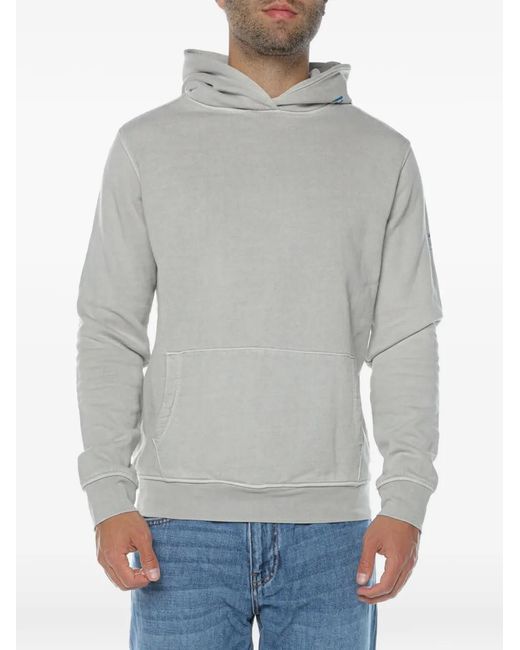 Ecoalf Gray Delmar Hoodie for men