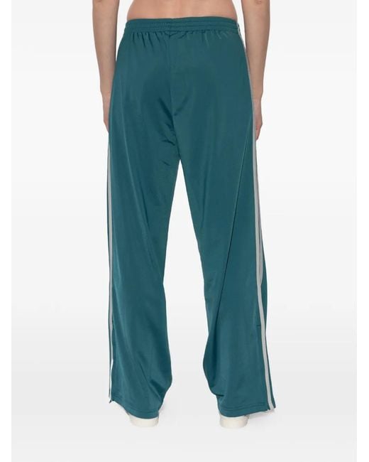 Adidas Green Pantalon De Jogging Ample À Bandes Latérales