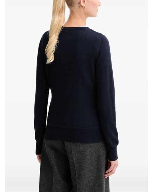 Bally Blue V-Neck Top