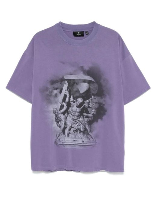 T-Shirt Atlas Represent pour homme en coloris Purple