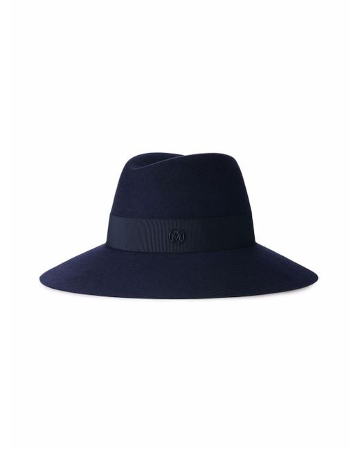 Maison Michel Blue Kate Waterproof Felt Hat