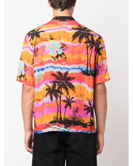 Palm Angels Pink Shirts for men