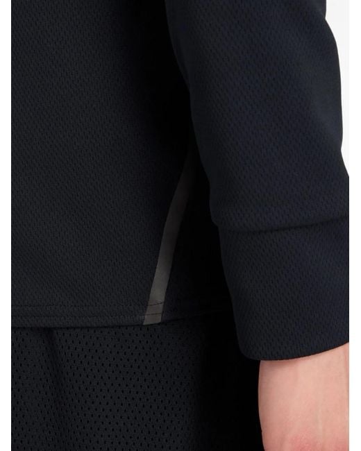 New Balance Blue Logo-Detail Sweatshirt for men