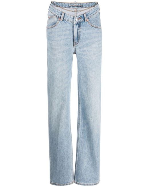 | Jeans con catena | female | BLU | 28 di Alexander Wang in Blue