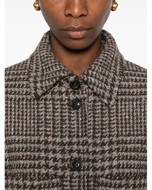 Marc O' Polo Gray Checked Overshirt
