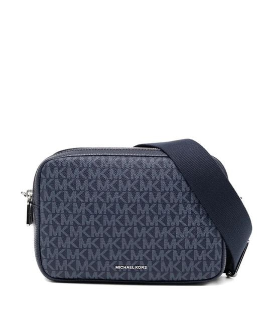 Michael Kors Blue Bryant Crossbody Bag