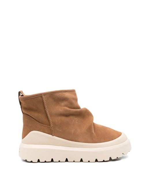Ugg Brown Heritage Utility Mni Boots