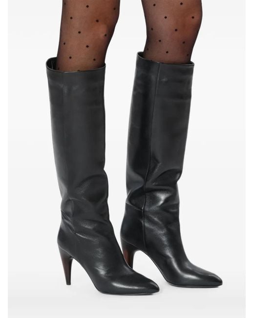 Isabel Marant Black Jany High Boots