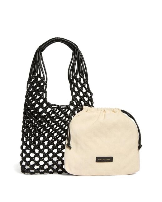 Liviana Conti Black Oprah Shoulder Bag