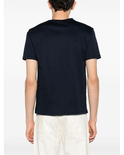 Xacus Blue Elements Cotton T-shirt for men