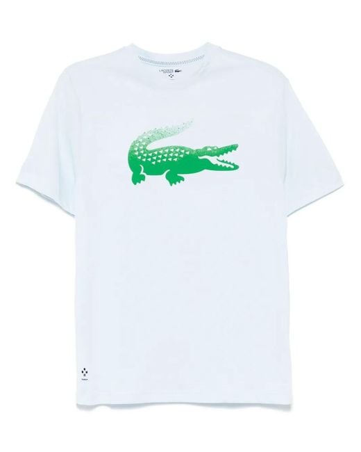 Lacoste Blue X Daniil Medvedev T-Shirt for men