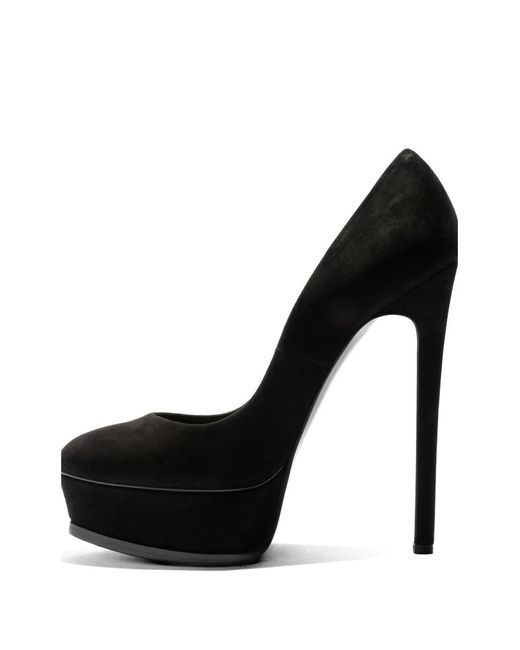 Casadei Black Classic Platform Pumps