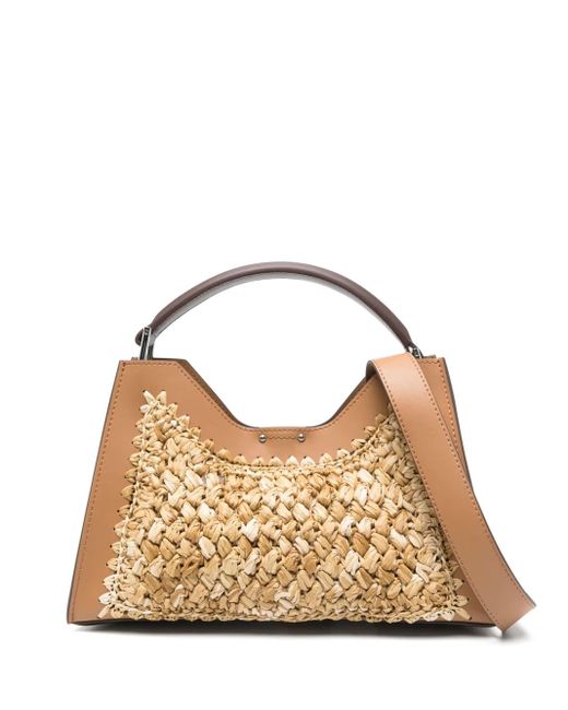 Borsa Tote Aurora di Gianni Chiarini in Metallic