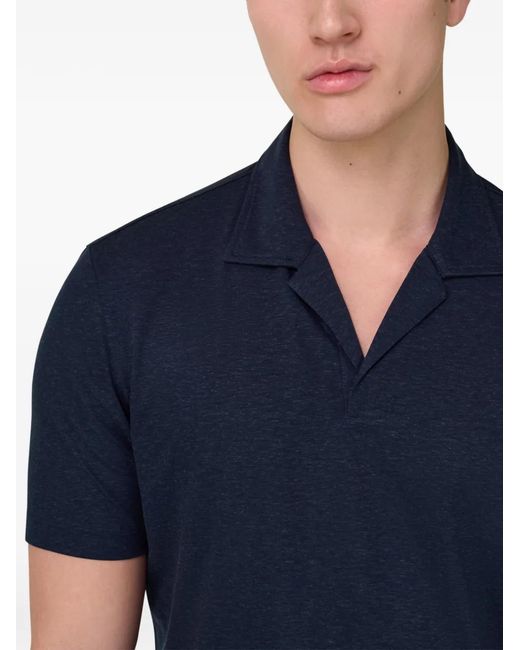 T-Shirt À Col V Boggi pour homme en coloris Blue
