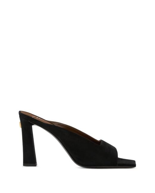 Giuseppe Zanotti Black Seal Mules 90