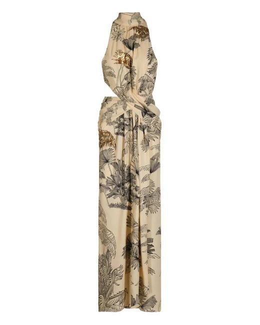 Johanna Ortiz Metallic Excepcionalidad Dress