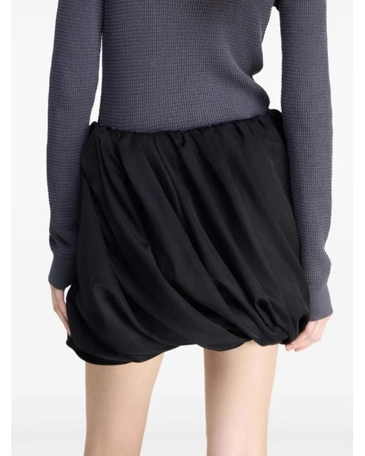 J.W. Anderson ロールヘム ミニスカート Black