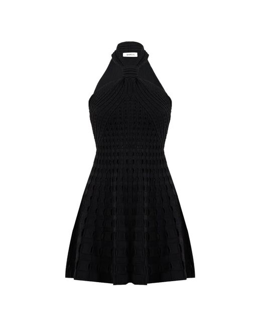 Jonathan Simkhai Mini-Jurk Met Ringlets in het Black