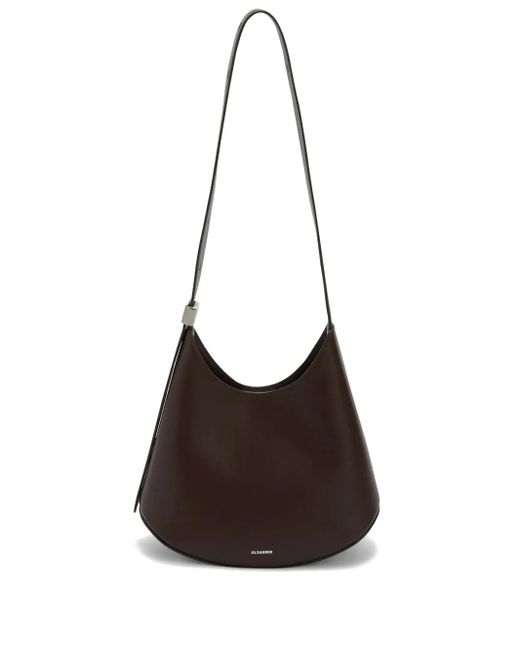 Borsa A Spalla Eldorado Piccola di Jil Sander in White