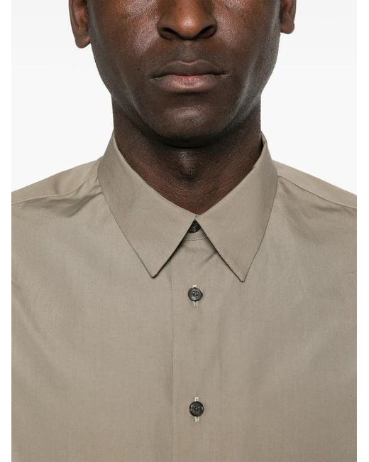 Corneliani Natural Buttoned-Fastening Shirt for men