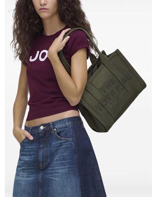 Marc Jacobs Black Cabas The Puffy Tote Bag Médium