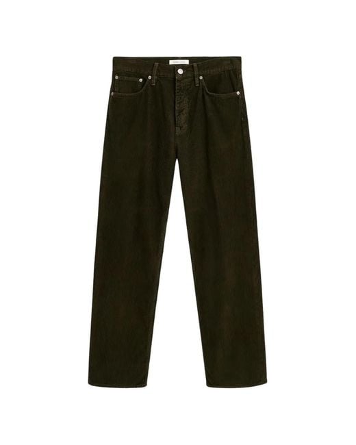 sunflower Black Corduroy-Textured Jeans for men