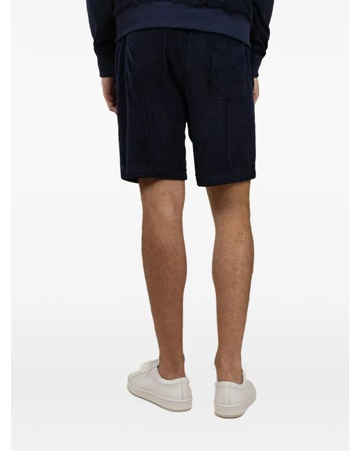 Aurélien Blue Leisure Drawstring Shorts for men