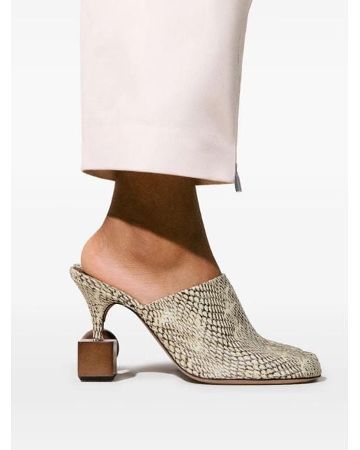 Jacquemus Gray Mini Flat Pumps For