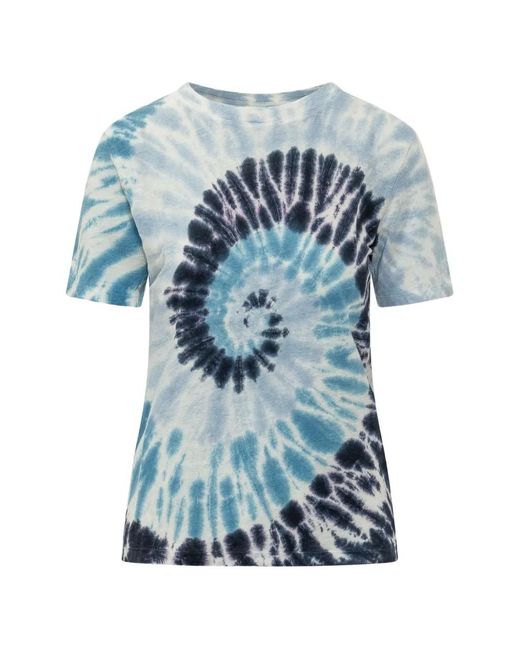 Kujten Blue Tie-Dye T-Shirt