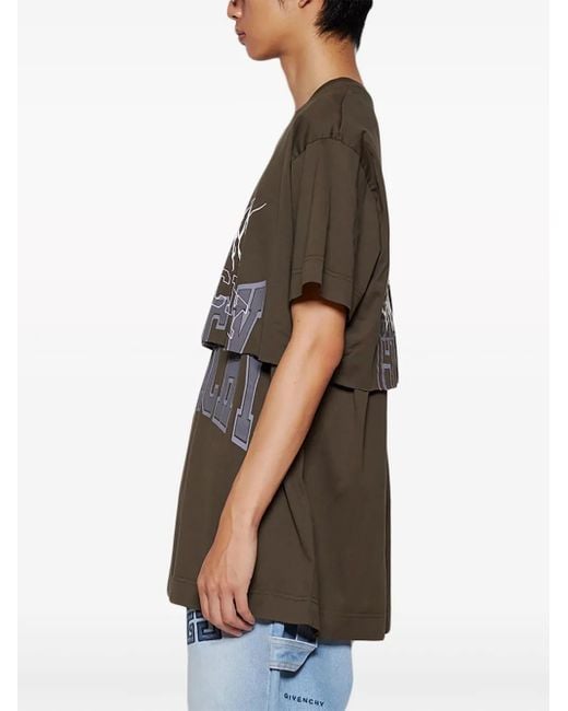 Camiseta A Capas Givenchy de hombre de color Multicolor