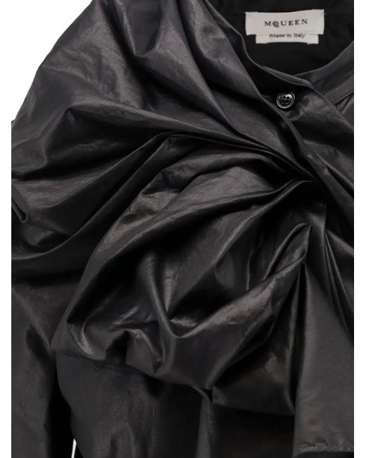 McQueen Black Blouses