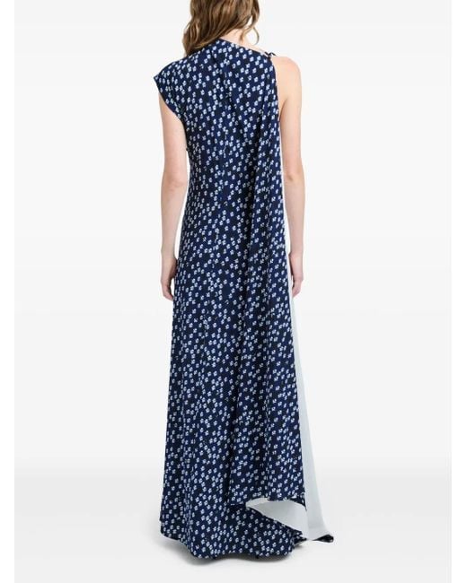 Proenza Schouler Blue Devyn Maxi Dress