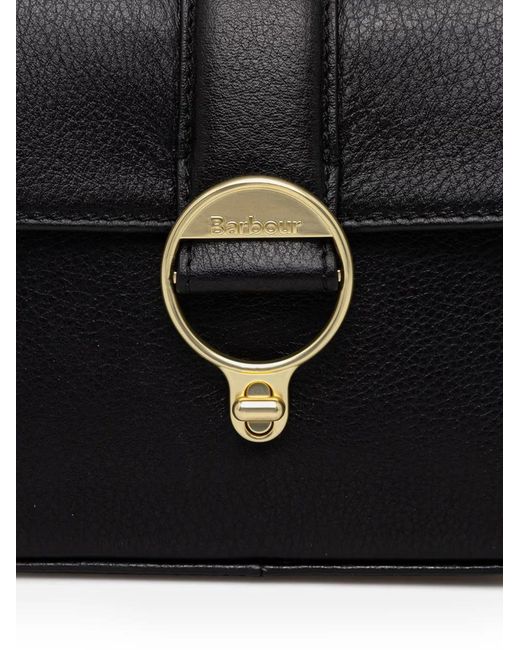 Barbour Black Mini Rosa Crossbody Bag