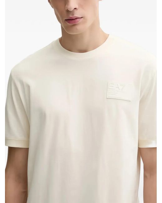 Camiseta Patch EA7 de hombre de color White
