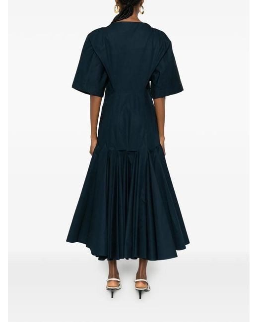 Jacquemus Blue La Robe Moisson Midi Dress