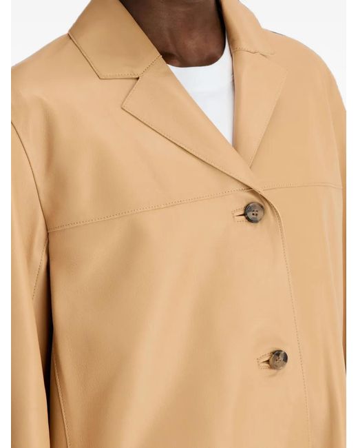 Loulou de Saison Natural Nari Leather Jacket