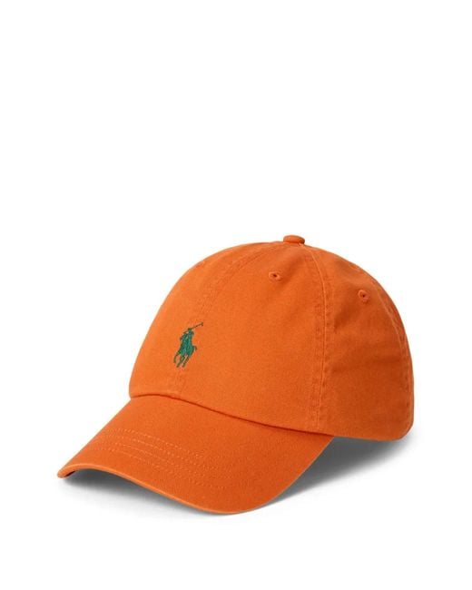 Polo Ralph Lauren Orange Casquette À Broderie Pony for men