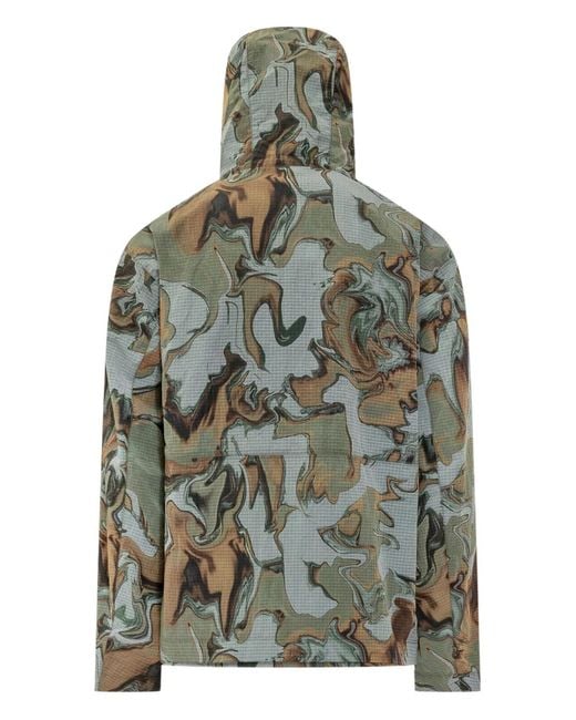 Woolrich Green Tie-Dye Jacket for men