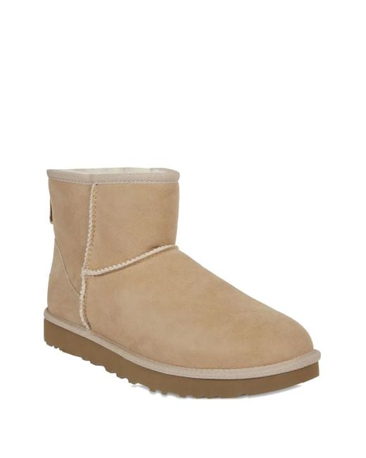 Ugg Natural Suede Leather Twinface Boots
