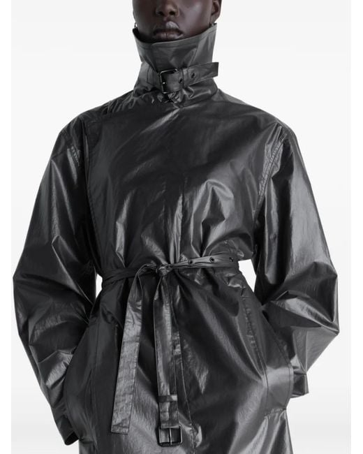 Lemaire Gray Light Wrap Coat