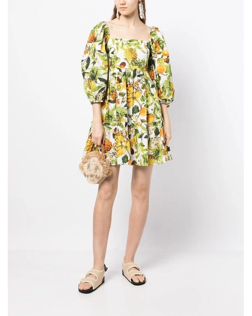 Cara Cara Yellow Sip Sip Dress