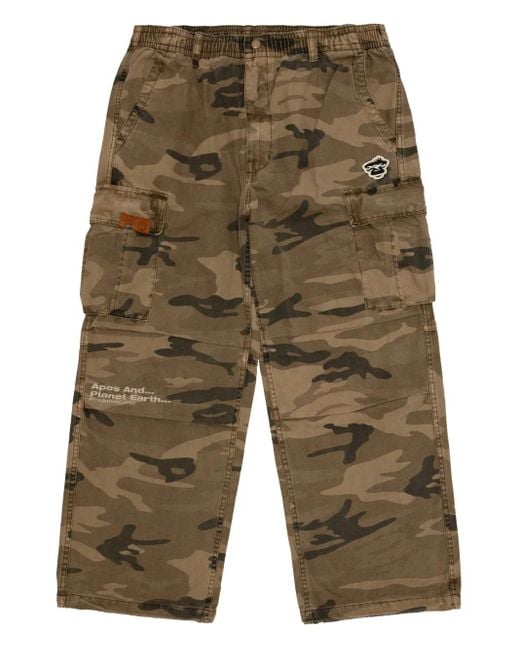 Pantalon À Motif Camouflage Aape By A Bathing Ape pour homme en coloris Green