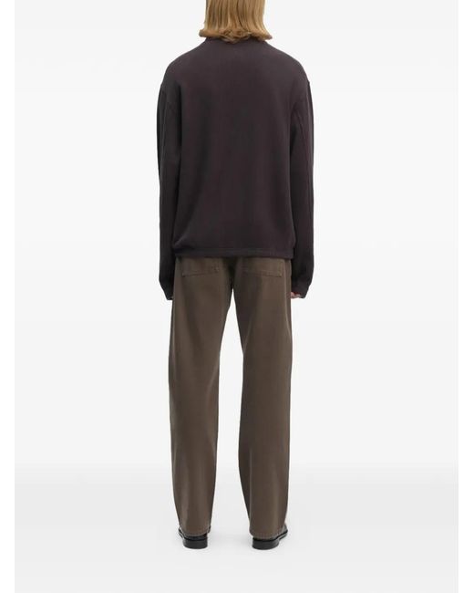 Another Aspect Gray Sweat 2.0 À Col Zippé for men