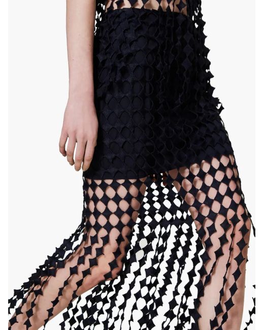 Twinset Black High-Waisted Skirt