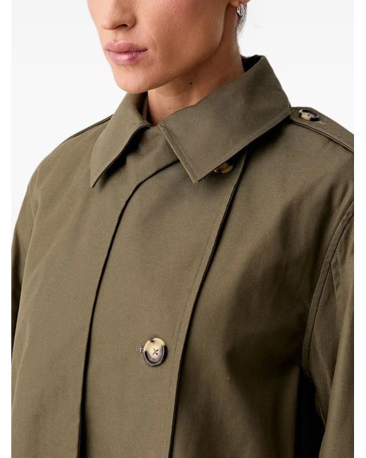 Rag & Bone Brown Double-Breasted Cropped Jacket