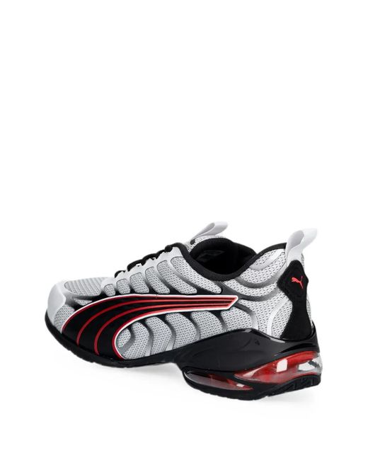 PUMA White Voltra Panelled Sneakers for men